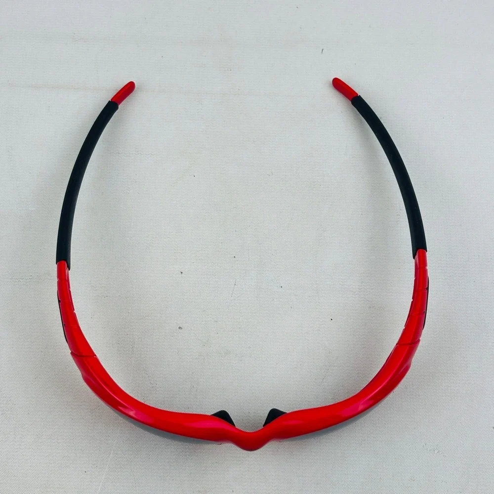 Vintage Oakley Eye Jacket 2.0 Cannon Red Sunglasses Plutonite‎ Lenses Pouch USA